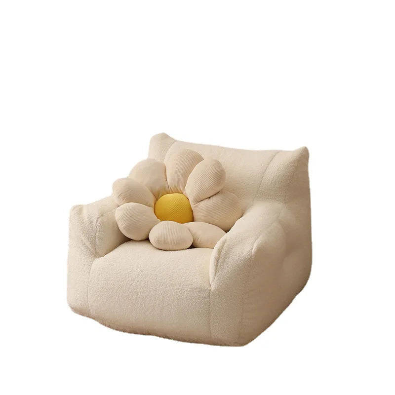 Small Plush Beanbag Sofa