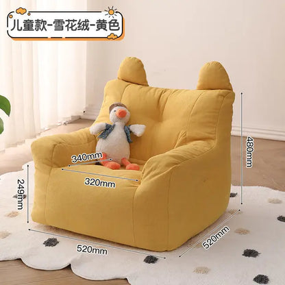 Small Plush Beanbag Sofa