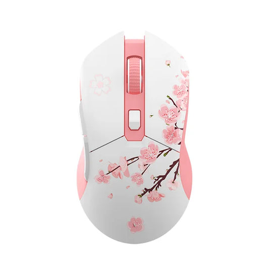 Dareu Gaming Mouse RGB 2.4G Wireless - Lightweight Wireless Gaming Mouse with RGB Charging Dock: Tri-Mode 2.4G/USB-C/BT Mouse Up to 6K DPI Optical Sensor -KBS II Buttons Fully Programmable- 120 Hr Battery