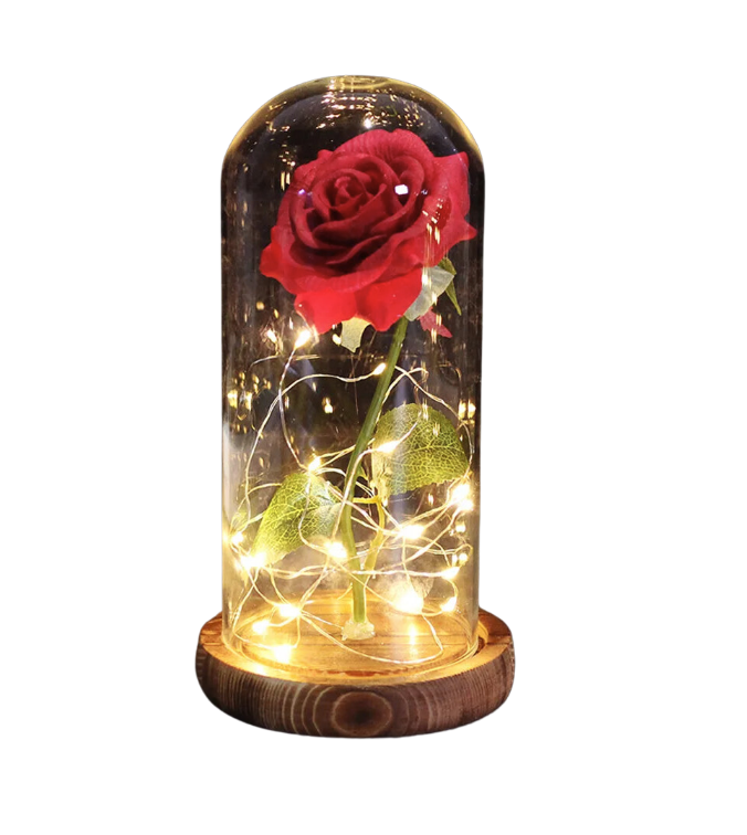 Galaxy Rose Artificial Flowers Beauty and the Beast Rose Wedding Decor Creative Valentine's Day Mother's Gift