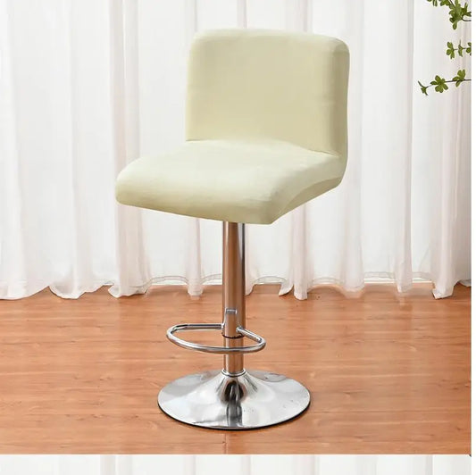 Velvet Stretch High Arm Chair Covers Elastic Dining Chair Slipcovers Washable Office Rocker Chairs Covers Home Decor Seat Cover